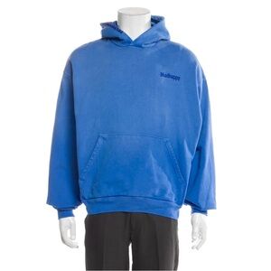 MADHAPPY blue hoodie sweatshirt